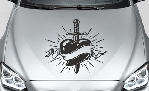 Aufkleber auto motorhaube - aufkleber,