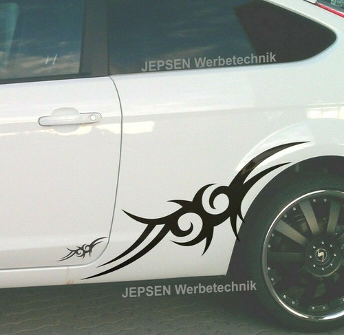 Autoaufkleber tribal 4er - tribal,