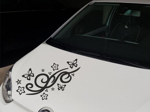 Auto aufkleber tribal blumen - auto,
