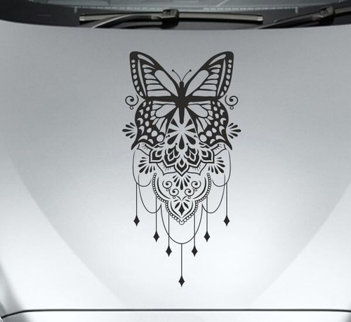Aufkleber auto schmetterling - aufkleber,