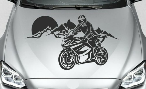 Aufkleber auto motorhaube - aufkleber,