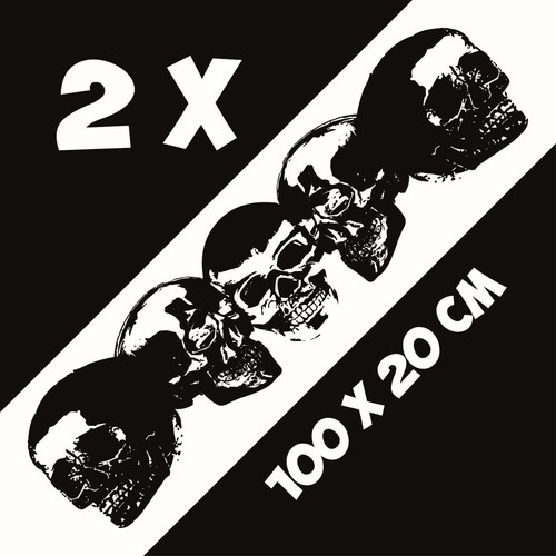 Totenkopf 100cm - 2x,