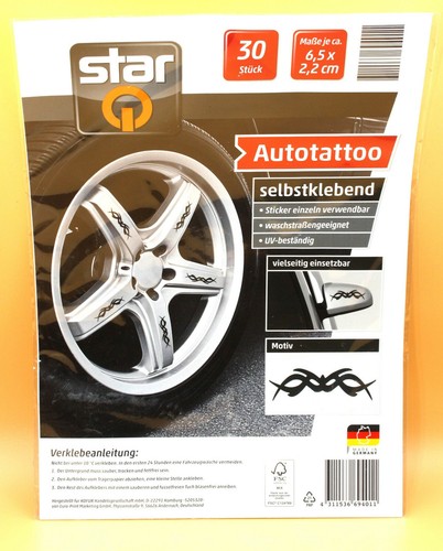 Star felgentattoo aufkleber - star:,