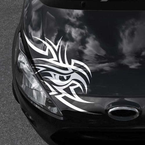 Tribal autosticker auge - autosticker,