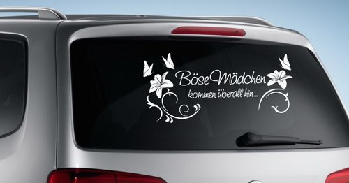 Aufkleber glas lack - aufkleber, auto